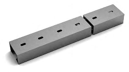 Perfilado perfurado 38x19mm